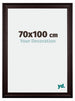 Birmingham Wooden Photo Frame 70x100cm Brown Front Size | Yourdecoration.com