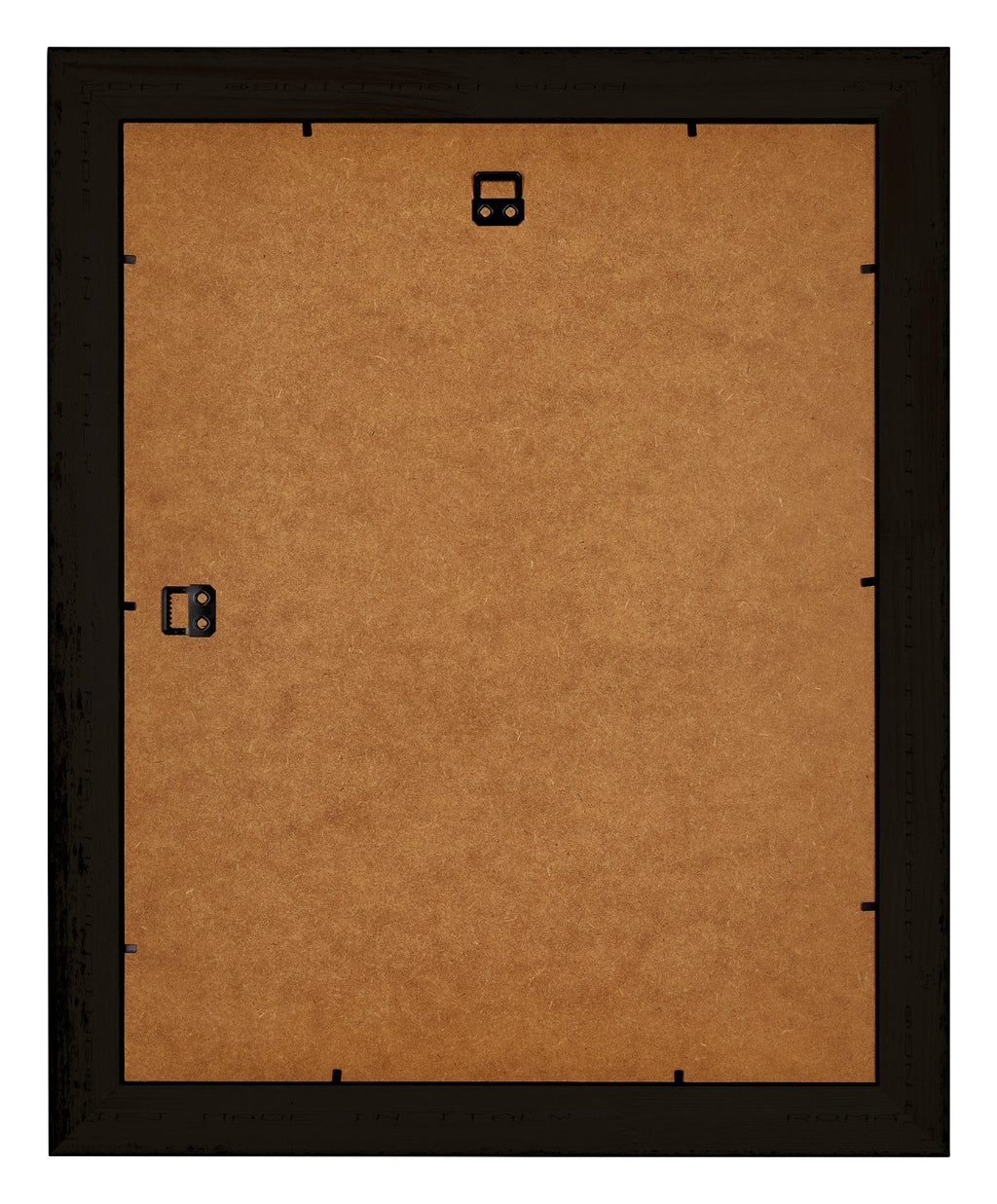 Birmingham Wooden Photo Frame 70x90cm Black Silver Gepolijst Back | Yourdecoration.com