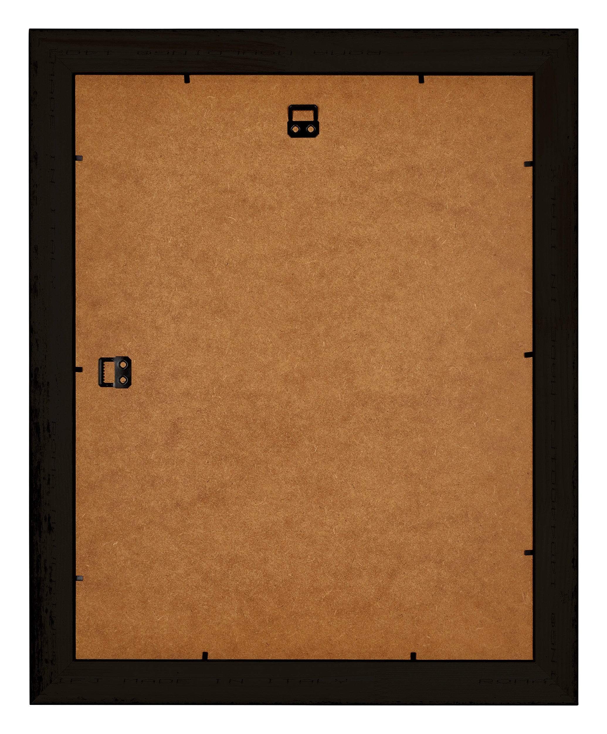 Birmingham Wooden Photo Frame 70x90cm Black Silver Gepolijst Back | Yourdecoration.com