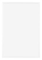 Bordeaux Plastic Photo Frame 20x30cm White High Gloss Front | Yourdecoration.com