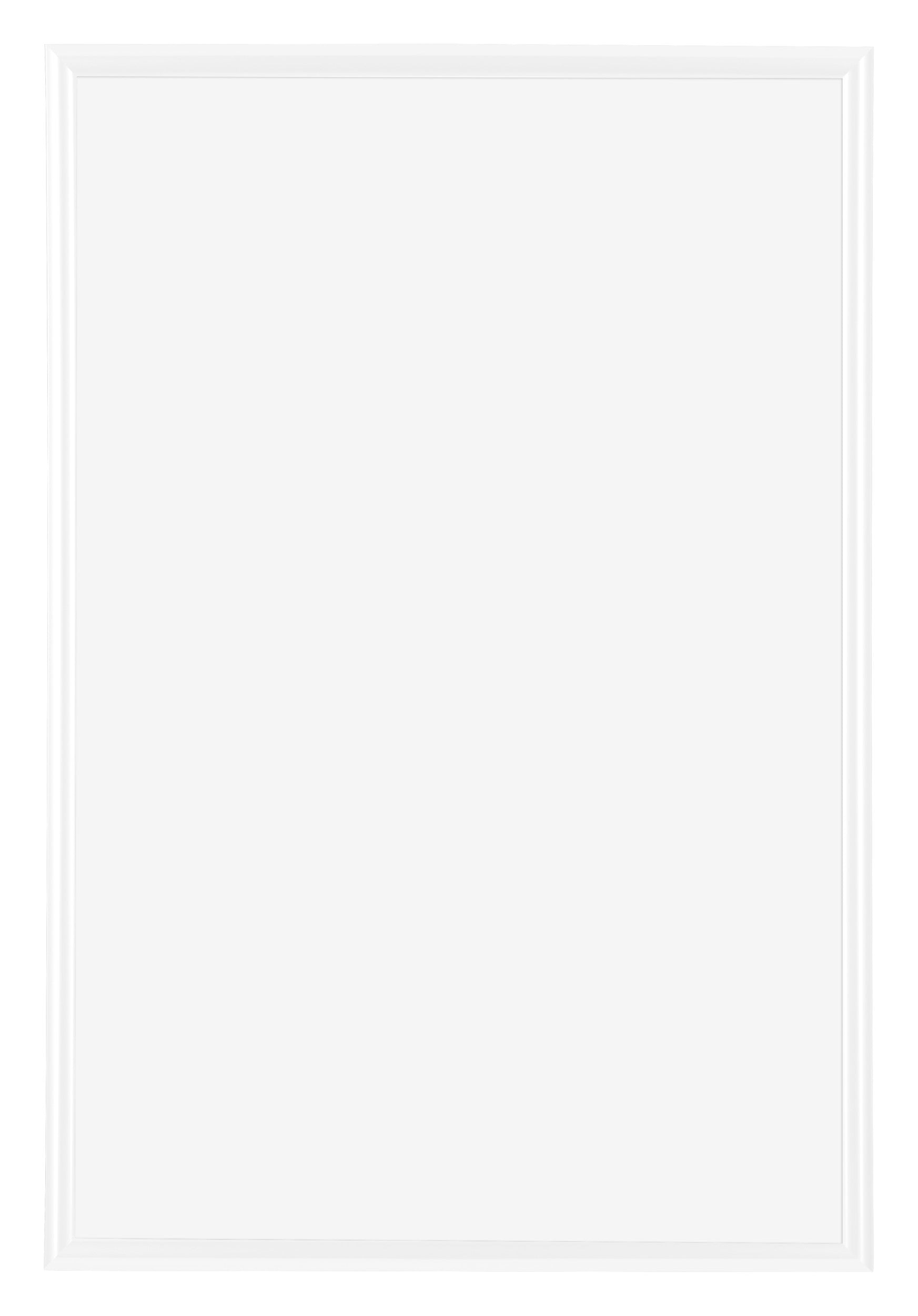 Bordeaux Plastic Photo Frame 20x30cm White High Gloss Front | Yourdecoration.com