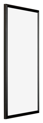 Bordeaux Plastic Photo Frame 20x40cm Black High Gloss Front Oblique | Yourdecoration.com