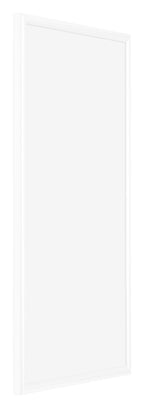 Bordeaux Plastic Photo Frame 20x40cm White High Gloss Front Oblique | Yourdecoration.com