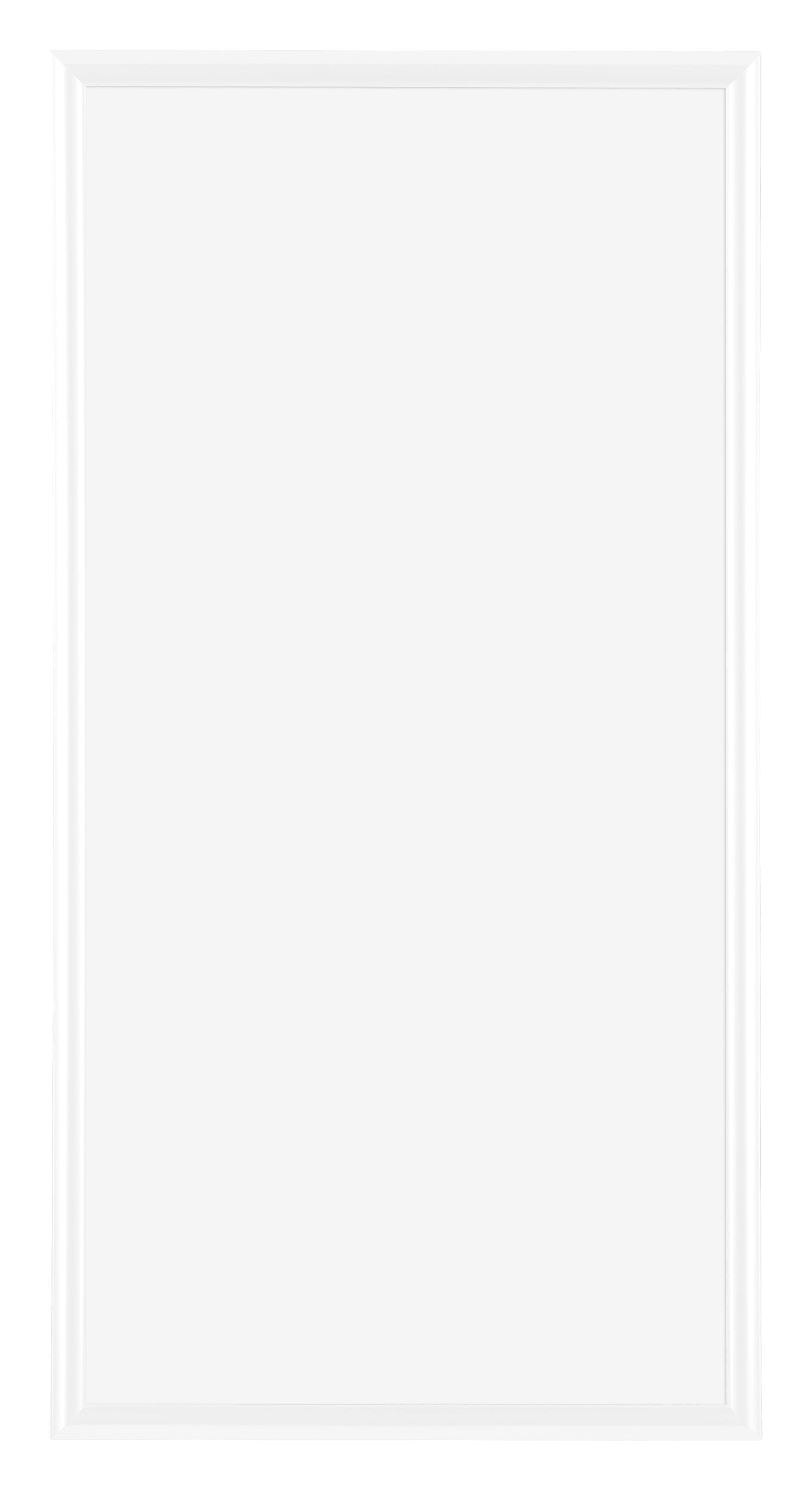 Bordeaux Plastic Photo Frame 20x40cm White High Gloss Front | Yourdecoration.com