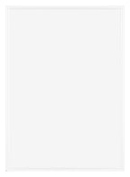 Bordeaux Plastic Photo Frame 21x29 7cm A4 White High Gloss Front | Yourdecoration.com