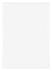 Bordeaux Plastic Photo Frame 21x30cm White High Gloss Front | Yourdecoration.com