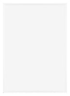 Bordeaux Plastic Photo Frame 25x35cm White High Gloss Front | Yourdecoration.com