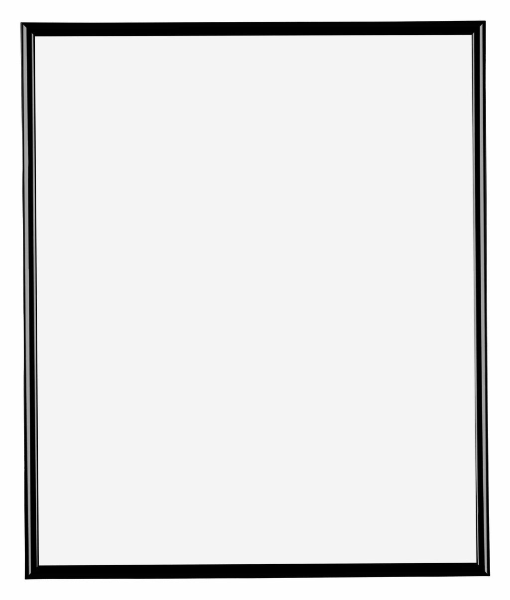 Bordeaux Plastic Photo Frame 28x35cm Black High Gloss Front | Yourdecoration.com