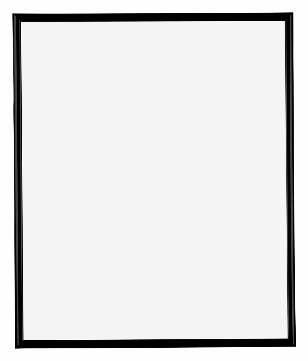 Bordeaux Plastic Photo Frame 28x35cm Black Matt Front | Yourdecoration.com