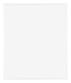 Bordeaux Plastic Photo Frame 28x35cm White High Gloss Front | Yourdecoration.com
