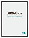 Bordeaux Plastic Photo Frame 30x40cm Black Matt Front Size | Yourdecoration.com