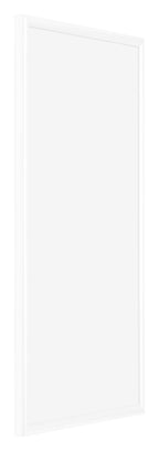 Bordeaux Plastic Photo Frame 30x60cm White High Gloss Front Oblique | Yourdecoration.com