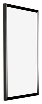 Bordeaux Plastic Photo Frame 33x48cm Black High Gloss Front Oblique | Yourdecoration.com