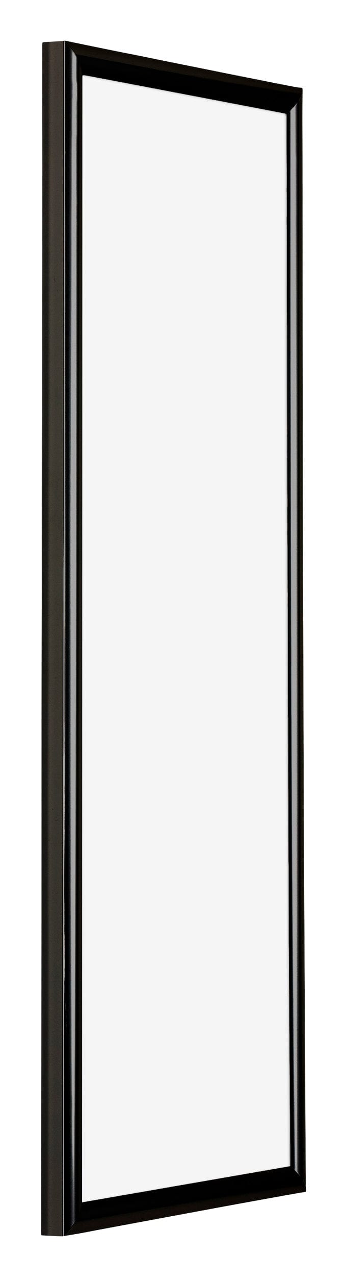 Bordeaux Plastic Photo Frame 33x98cm Black High Gloss Front Oblique | Yourdecoration.com