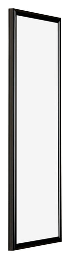 Bordeaux Plastic Photo Frame 33x98cm Black High Gloss Front Oblique | Yourdecoration.com
