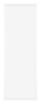 Bordeaux Plastic Photo Frame 33x98cm White High Gloss Front | Yourdecoration.com