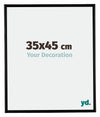 Bordeaux Plastic Photo Frame 35x45cm Black Matt Front Size | Yourdecoration.com
