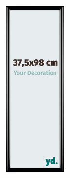 Bordeaux Plastic Photo Frame 37 5x98cm Black High Gloss Front Size | Yourdecoration.com