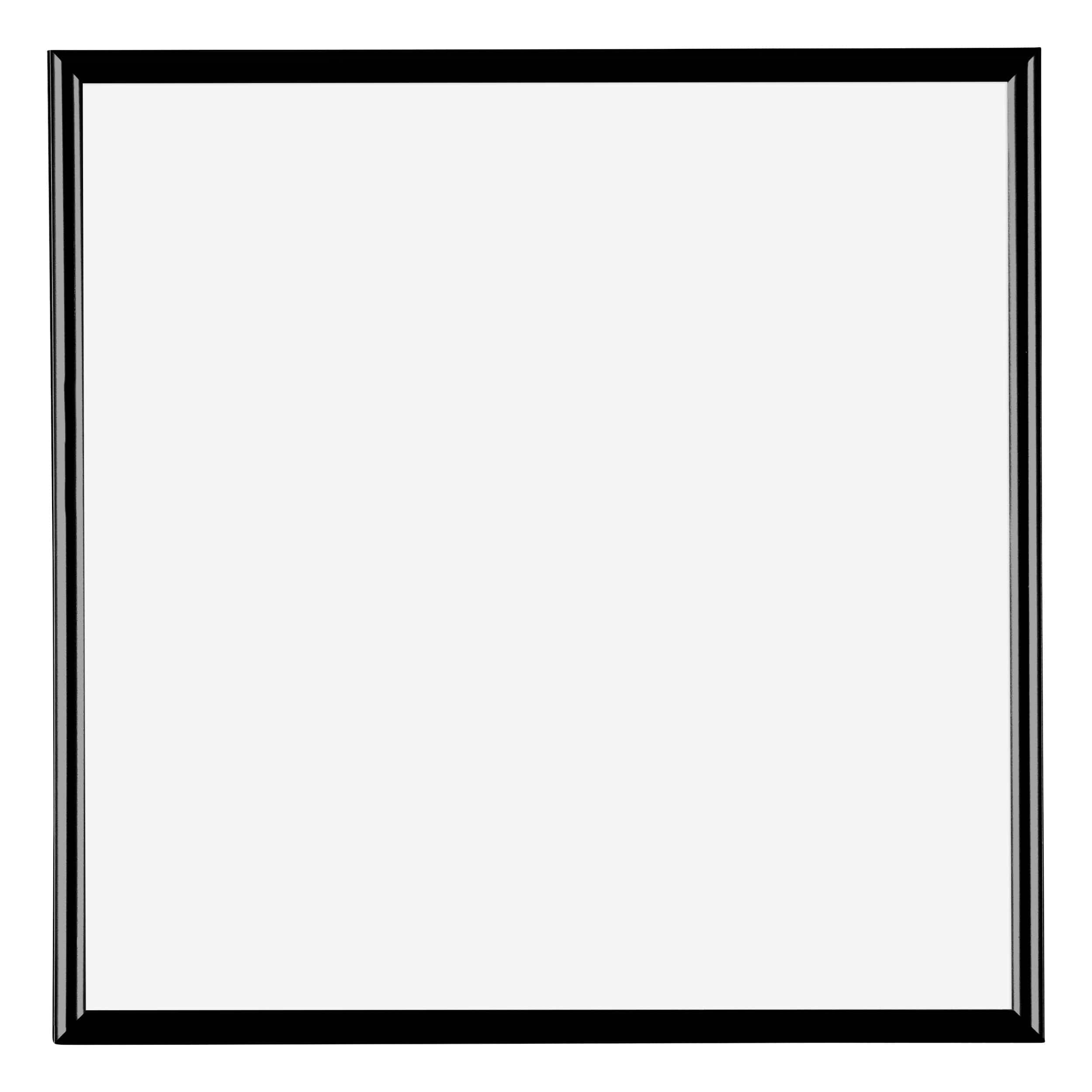 Bordeaux Plastic Photo Frame 40x40cm Black High Gloss Front | Yourdecoration.com