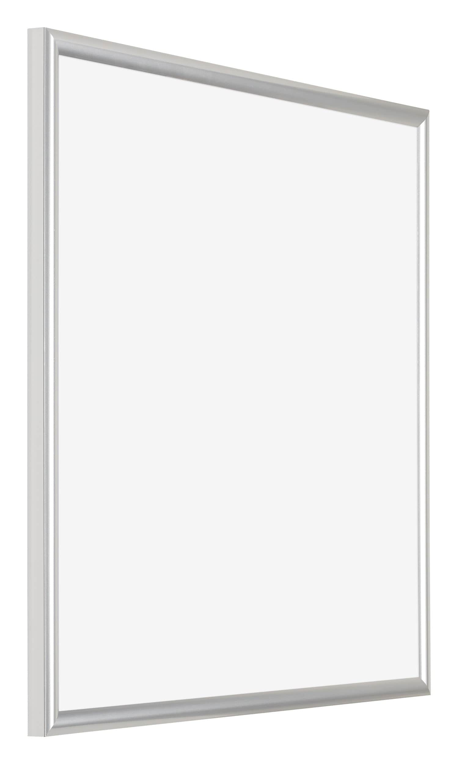 Bordeaux Plastic Photo Frame 40x40cm Silver Front Oblique | Yourdecoration.com