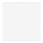 Bordeaux Plastic Photo Frame 40x40cm White High Gloss Front | Yourdecoration.com