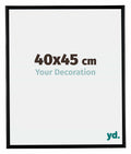 Bordeaux Plastic Photo Frame 40x45cm Black Matt Front Size | Yourdecoration.com