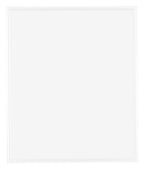 Bordeaux Plastic Photo Frame 40x45cm White High Gloss Front | Yourdecoration.com