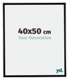 Bordeaux Plastic Photo Frame 40x50cm Black Matt Front Size | Yourdecoration.com