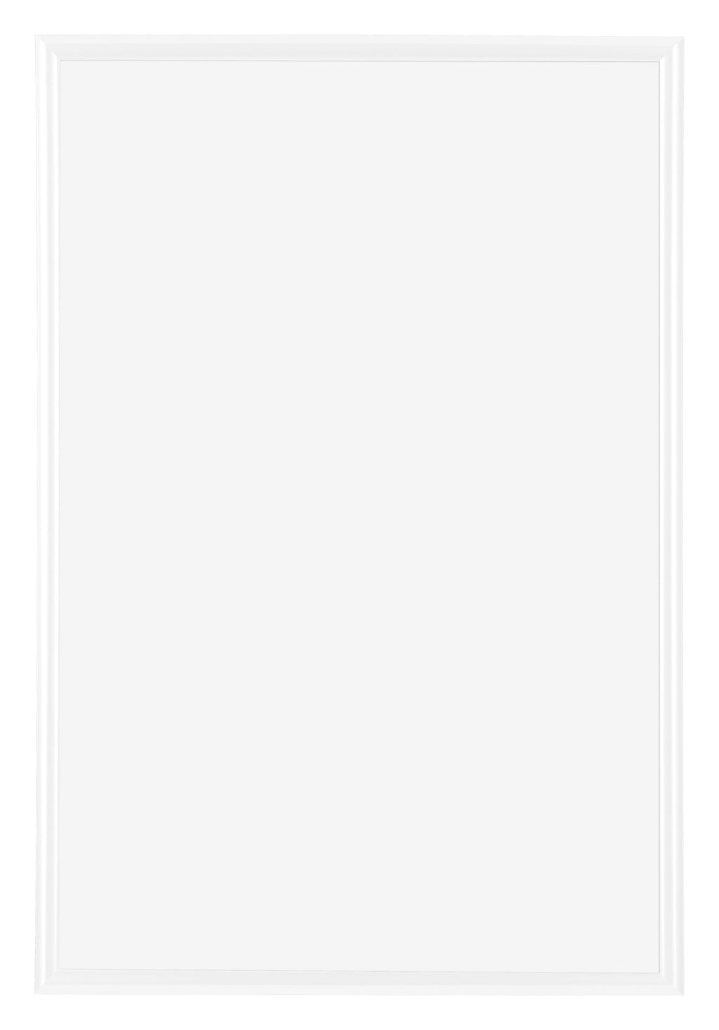 Bordeaux Plastic Photo Frame 40x60cm White High Gloss Front | Yourdecoration.com