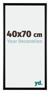 Bordeaux Plastic Photo Frame 40x70cm Black Matt Front Size | Yourdecoration.com