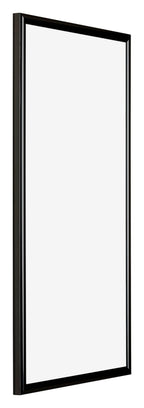Bordeaux Plastic Photo Frame 40x80cm Black High Gloss Front Oblique | Yourdecoration.com