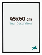 Bordeaux Plastic Photo Frame 45x60cm Black Matt Front Size | Yourdecoration.com