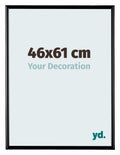 Bordeaux Plastic Photo Frame 46x61cm Black High Gloss Front Size | Yourdecoration.com