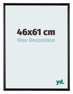 Bordeaux Plastic Photo Frame 46x61cm Black High Gloss Front Size | Yourdecoration.com