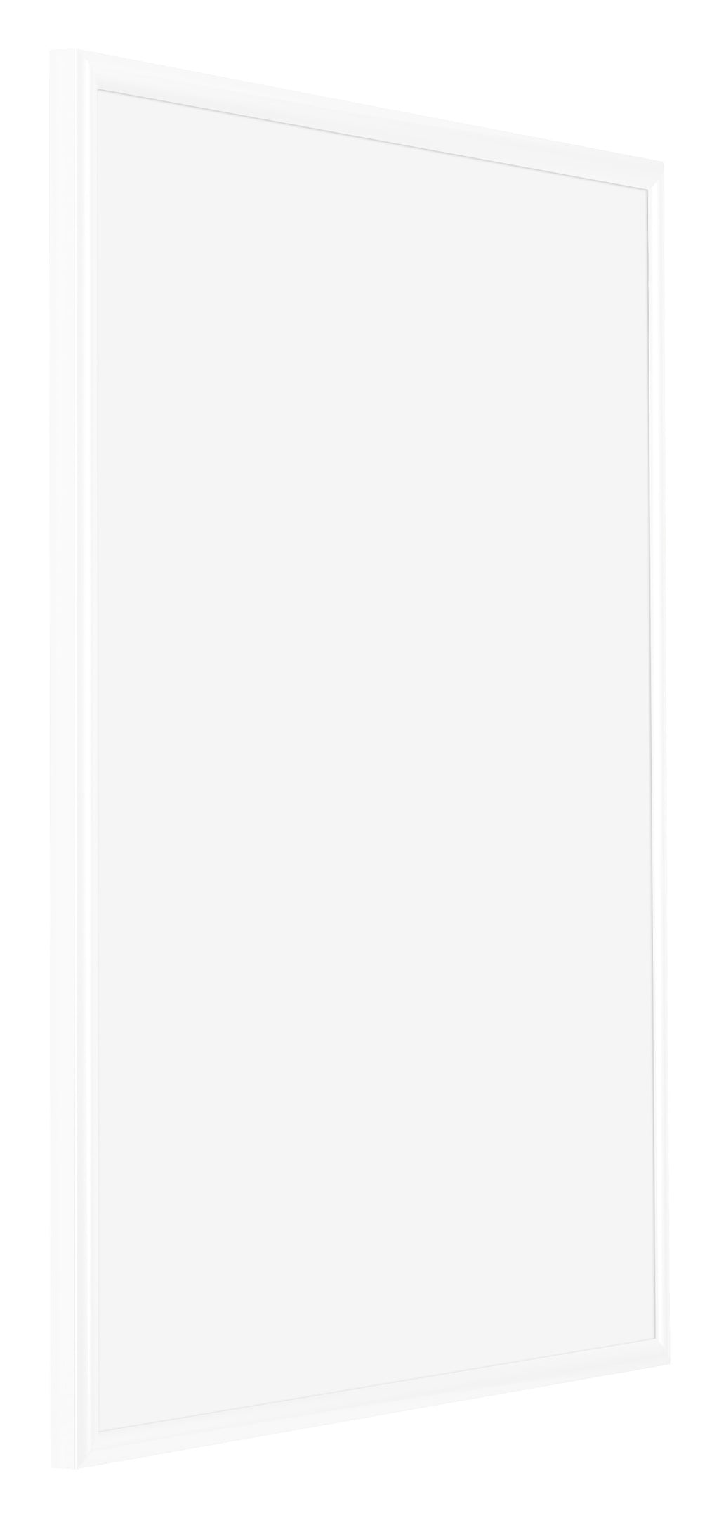 Bordeaux Plastic Photo Frame 46x61cm White High Gloss Front Oblique | Yourdecoration.com