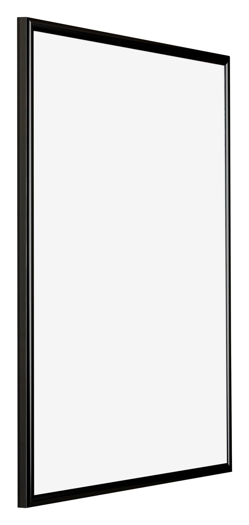 Bordeaux Plastic Photo Frame 48x64cm Black High Gloss Front Oblique | Yourdecoration.com