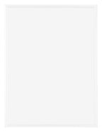 Bordeaux Plastic Photo Frame 48x64cm White High Gloss Front | Yourdecoration.com