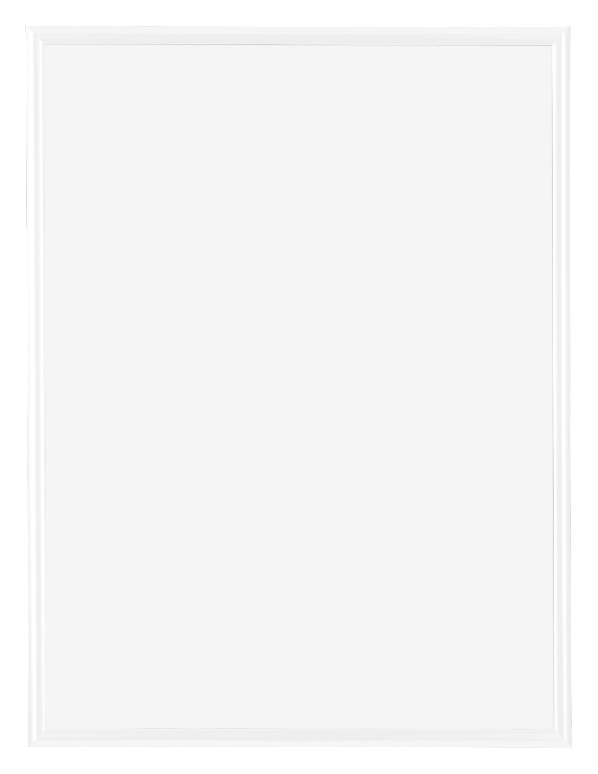 Bordeaux Plastic Photo Frame 48x64cm White High Gloss Front | Yourdecoration.com
