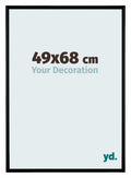 Bordeaux Plastic Photo Frame 49x68cm Black Matte Front Size | Yourdecoration.com