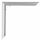 Bordeaux Plastic Photo Frame 50x100cm Silver Detail Corner | Yourdecoration.com