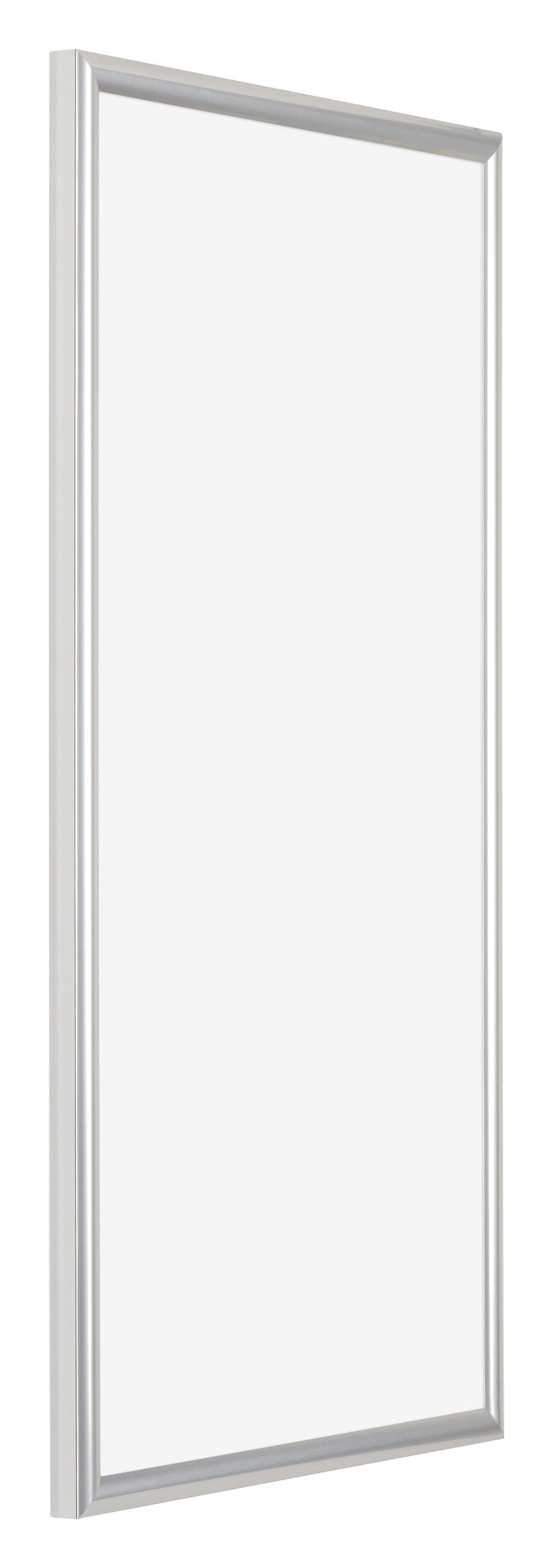 Bordeaux Plastic Photo Frame 50x100cm Silver Front Oblique | Yourdecoration.com