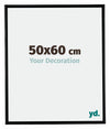 Bordeaux Plastic Photo Frame 50x60cm Black Matt Front Size | Yourdecoration.com