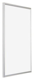 Bordeaux Plastic Photo Frame 50x75cm Silver Front Oblique | Yourdecoration.com