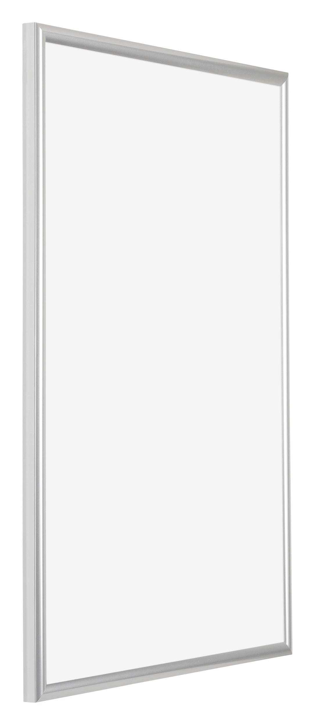 Bordeaux Plastic Photo Frame 50x75cm Silver Front Oblique | Yourdecoration.com