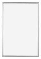 Bordeaux Plastic Photo Frame 50x75cm Silver Front | Yourdecoration.com