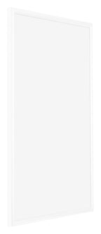 Bordeaux Plastic Photo Frame 50x75cm White High Gloss Front Oblique | Yourdecoration.com