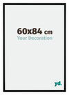 Bordeaux Plastic Photo Frame 60x84cm Black Matt Front Size | Yourdecoration.com