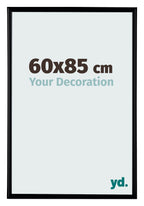 Bordeaux Plastic Photo Frame 60x85cm Black Matte Front Size | Yourdecoration.com