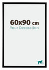 Bordeaux Plastic Photo Frame 60x90cm Black Matt Front Size | Yourdecoration.com