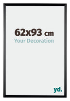 Bordeaux Plastic Photo Frame 62x93cm Black High Gloss Front Size | Yourdecoration.com